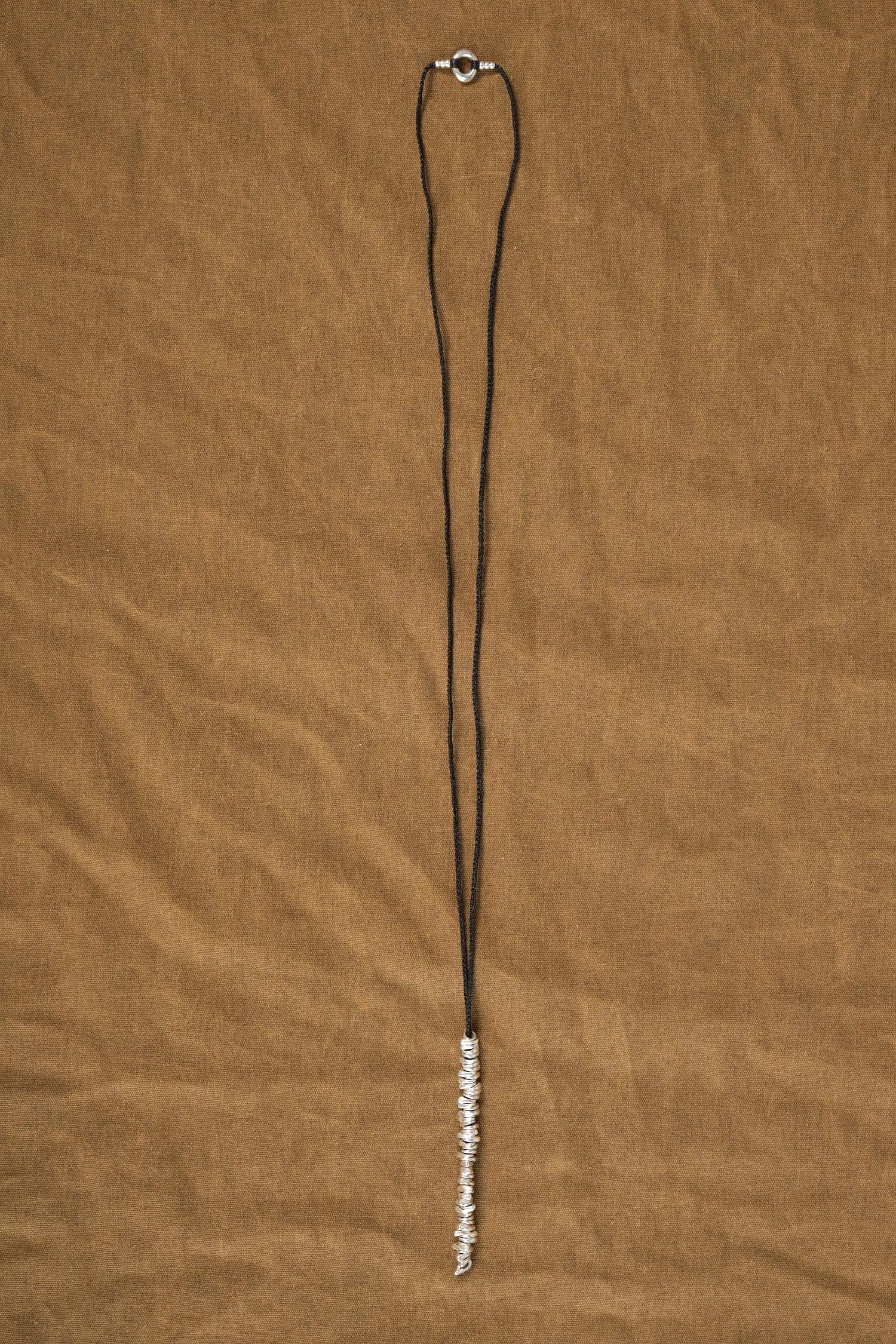 Jill Platner Jewelry Necklaces Birdbone on Long Gortex Necklace