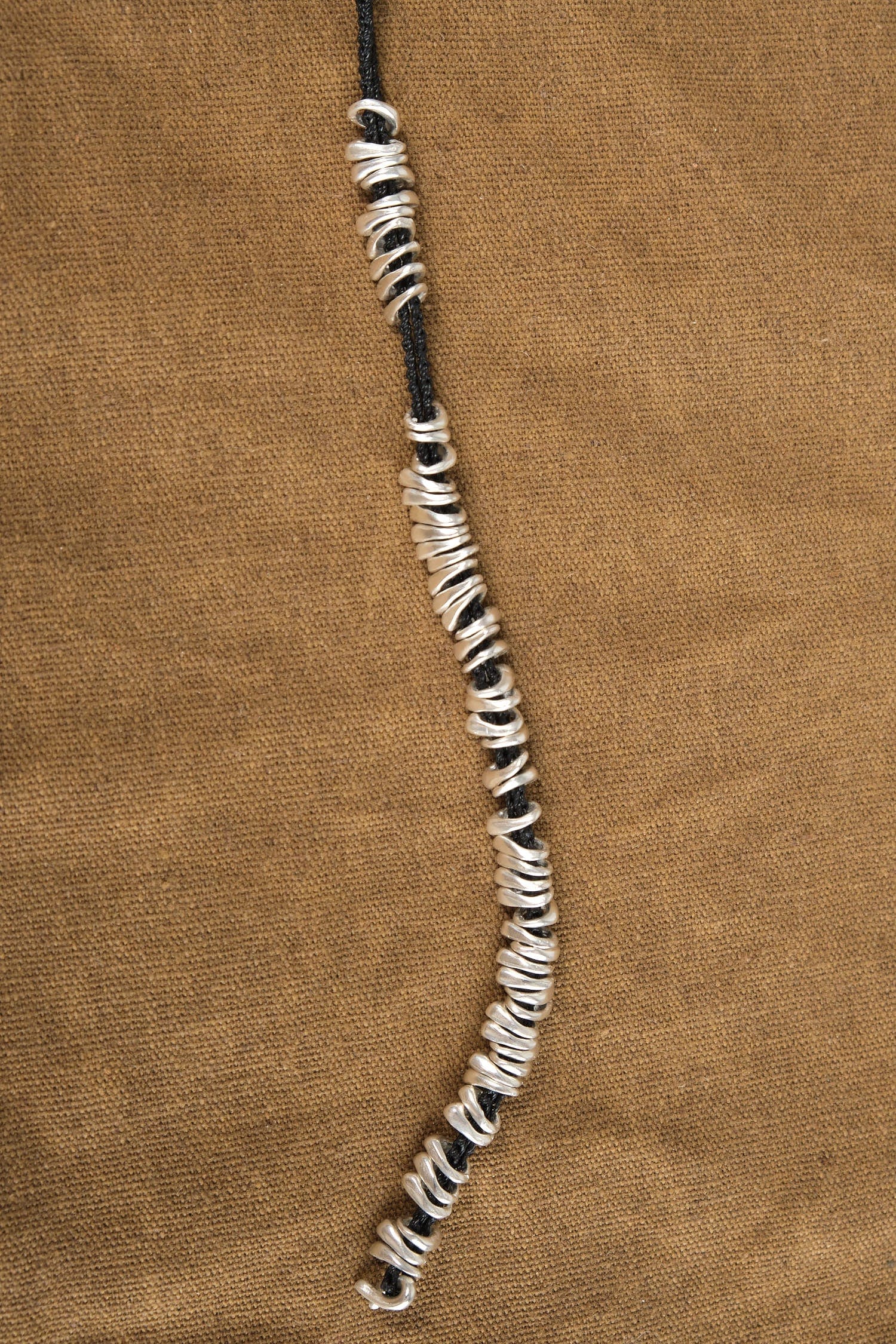 Jill Platner Jewelry Necklaces Birdbone on Long Gortex Necklace