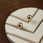Kathleen Whitaker Jewelry Earrings Medium Sphere Stud