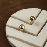 Kathleen Whitaker Jewelry Earrings Medium Sphere Stud