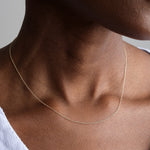 Kathleen Whitaker Thin Chain Necklace