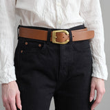 KikaNY Accessories Belts B5 Buckle Belt in Tan Tan / 28