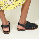 KikaNY Accessories Womens Shoes Weave Sandal