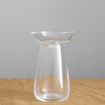 Kinto Home Kitchen Vases Small Aqua Culture Vase Clear / 3.2" D X 5.2" H