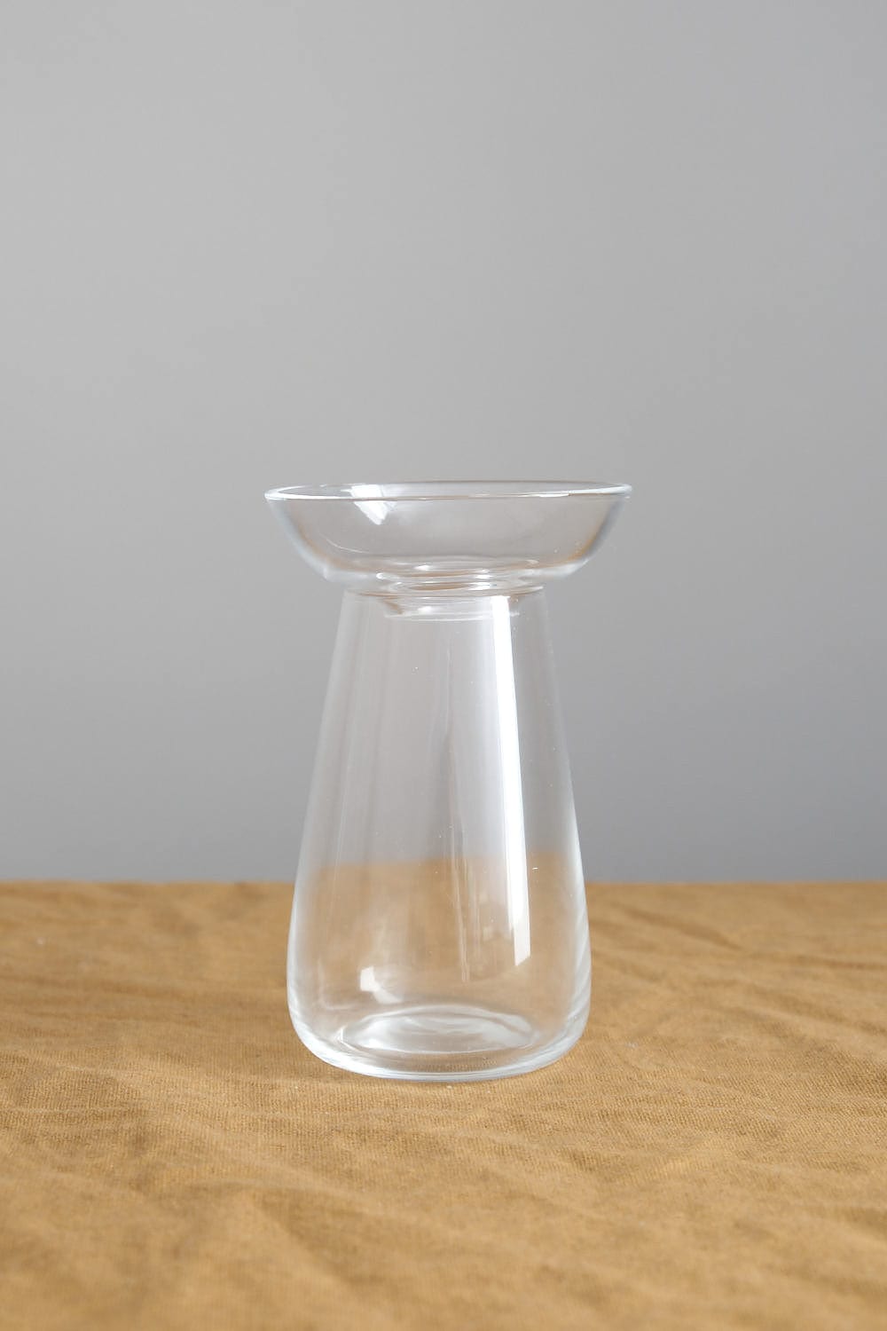 Kinto Home Kitchen Vases Small Aqua Culture Vase Clear / 3.2" D X 5.2" H