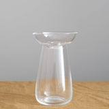 Kinto Home Kitchen Vases Small Aqua Culture Vase Clear / 3.2" D X 5.2" H