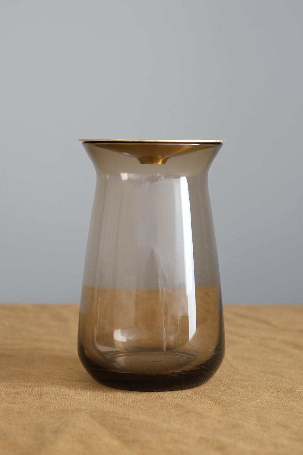 Kinto Home Kitchen Vases Large Luna Vase Brown