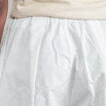 Back detailing on Wind Shorts in White