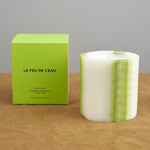 Le Feu De L'Eau Home Candles Chartreuse Candle Cedar and Frankincense / 16 oz