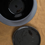 Light + Ladder Home Planters Small Vayu Planter in Coal Coal / 7.75” L X 7.75” W X 5” H