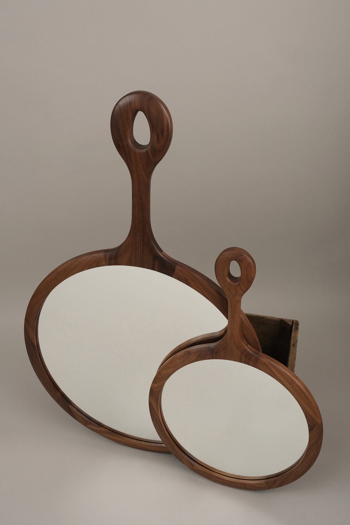 Lostine Home Mirrors Medium Sophia Mirror Walnut / 18.5" W X 29" L X 1" H
