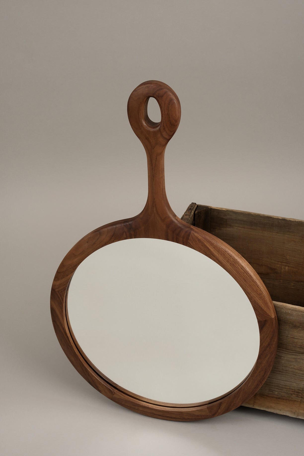 Lostine Home Mirrors Medium Sophia Mirror Walnut / 18.5" W X 29" L X 1" H