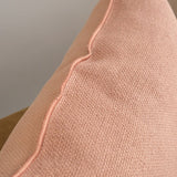 Maison De Vacances Home Pillows 16" X 24" Canvas Vice Versa Cushion in Argile Argile / 16" X 24"