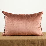 Maison De Vacances Home Pillows 16" X 24" Royal Velvet Vice Versa Cushion in Argile Argile / 16" X 24"