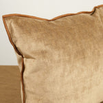 Maison De Vacances Home Pillows 16" X 24" Royal Velvet Vice Versa Cushion in Havane Havane / 16" X 24"