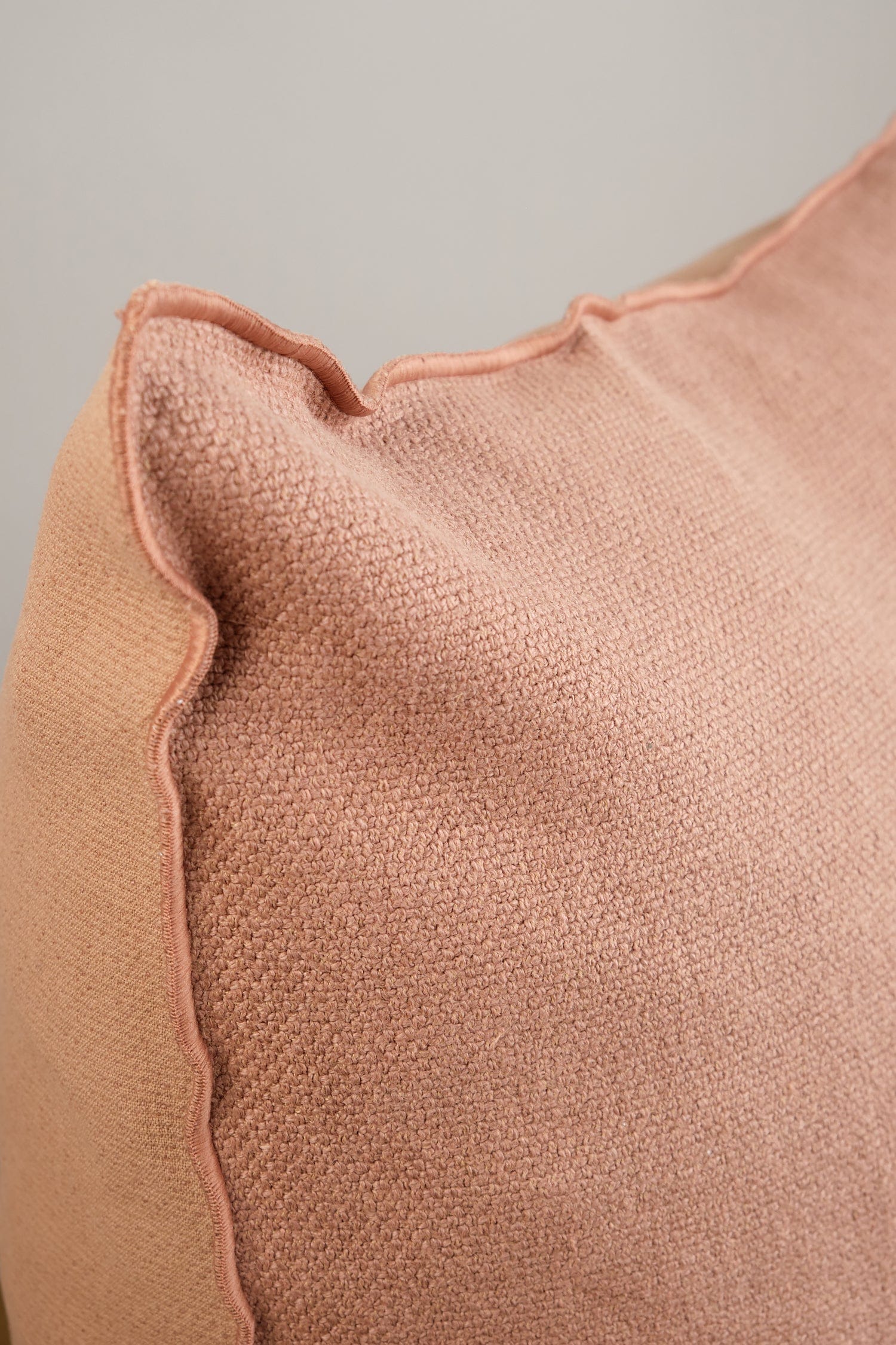 Maison De Vacances Home Pillows 26" X 26" Vice Versa Cushion in Argile Argile / 26" X 26"