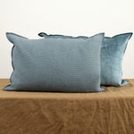 Maison De Vacances Home Pillows 16" X 24" Canvas Vice Versa Cushion in Canard Canard / 16" X 24"