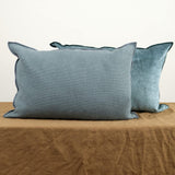 Maison De Vacances Home Pillows 16" X 24" Canvas Vice Versa Cushion in Canard Canard / 16" X 24"