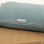 Maison De Vacances Home Pillows 16" X 24" Canvas Vice Versa Cushion in Canard Canard / 16" X 24"