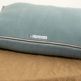 Maison De Vacances Home Pillows 16" X 24" Canvas Vice Versa Cushion in Canard Canard / 16" X 24"