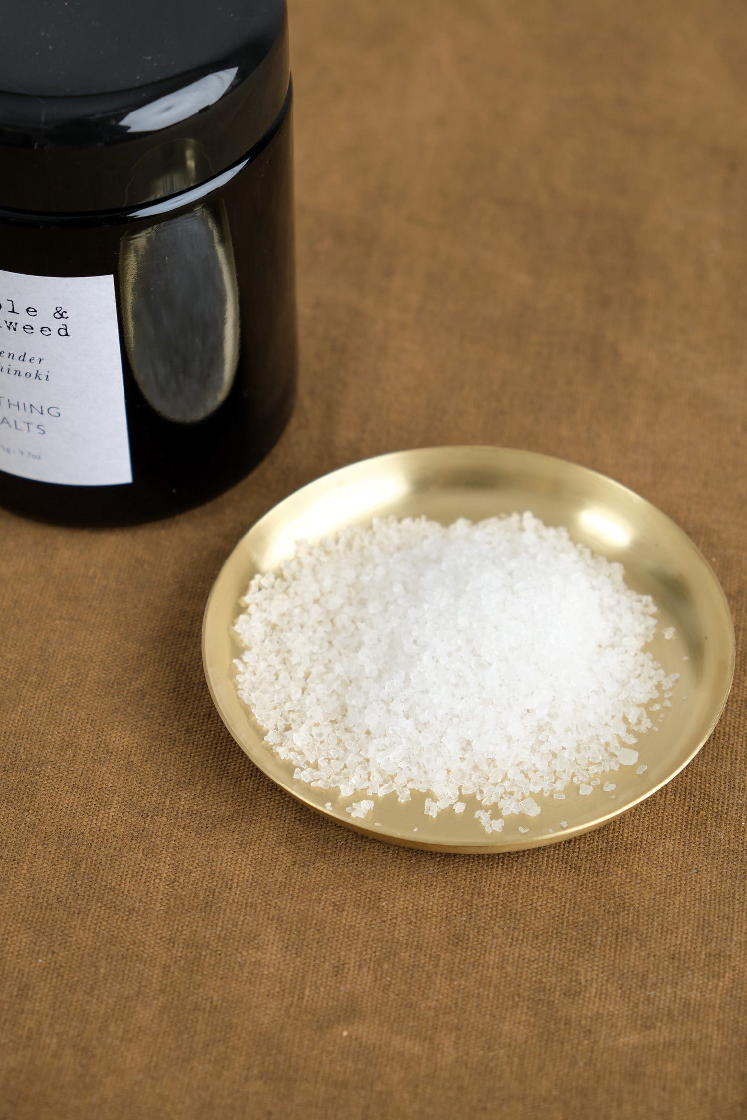 Marble and Milkweed Beauty Body Lavender and Hinoki Bathing Salts Lavender and Hinoki / 9.7 oz