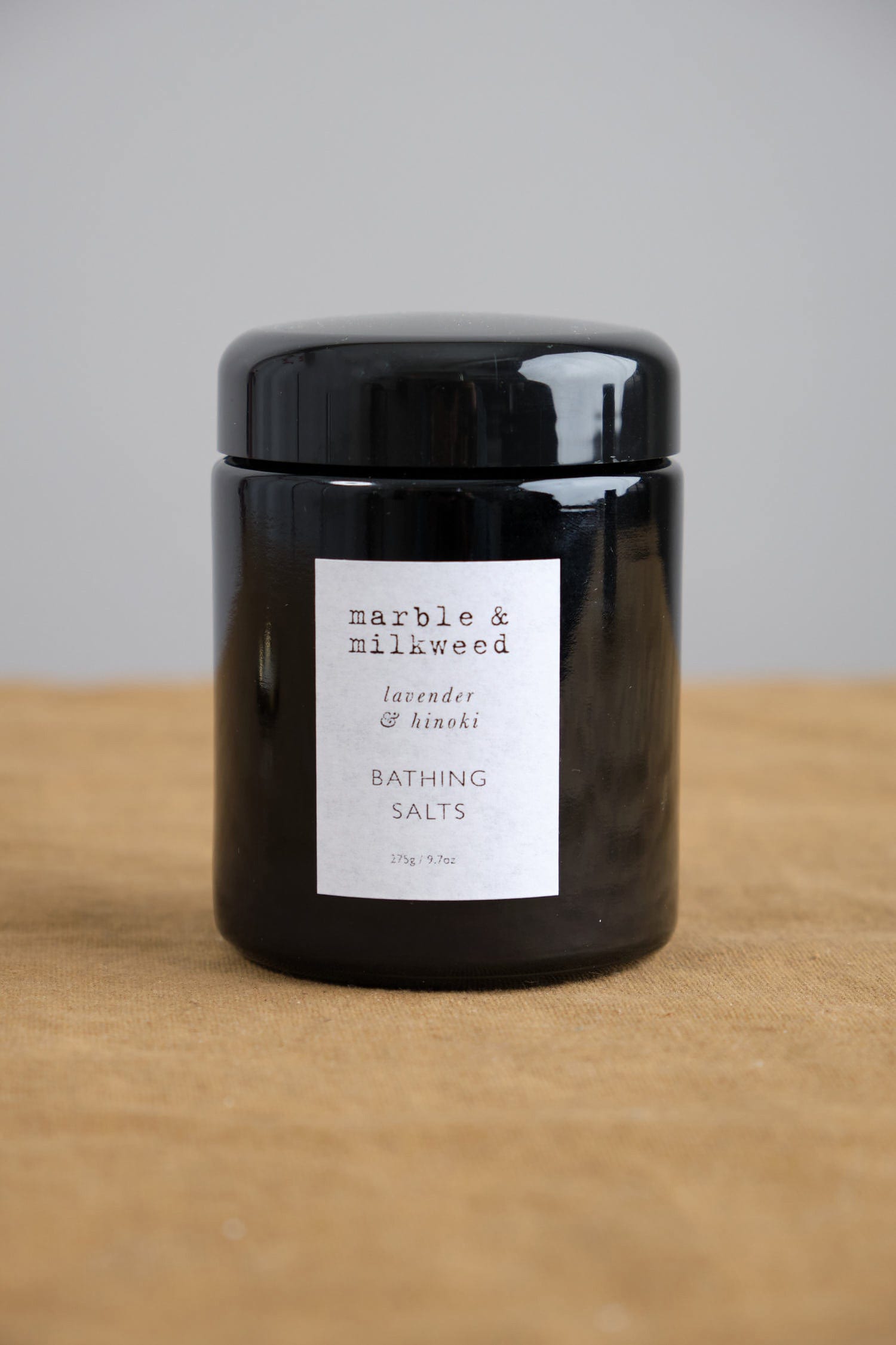 Marble and Milkweed Beauty Body Lavender and Hinoki Bathing Salts Lavender and Hinoki / 9.7 oz