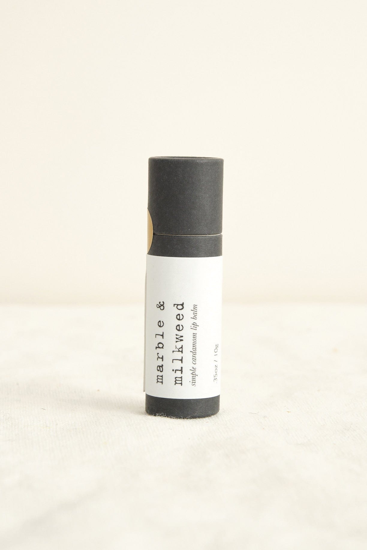 Marble and Milkweed Beauty Face Simple Cardamom Lip Balm