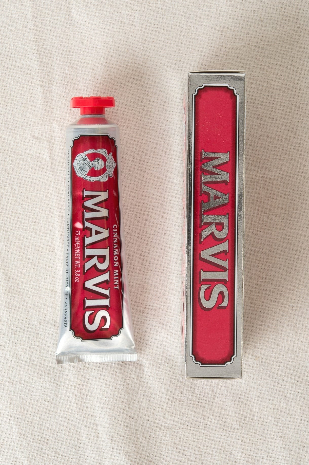Marvis Beauty Grooming Marvis Toothpaste Cinnamon Mint / 3.8 oz