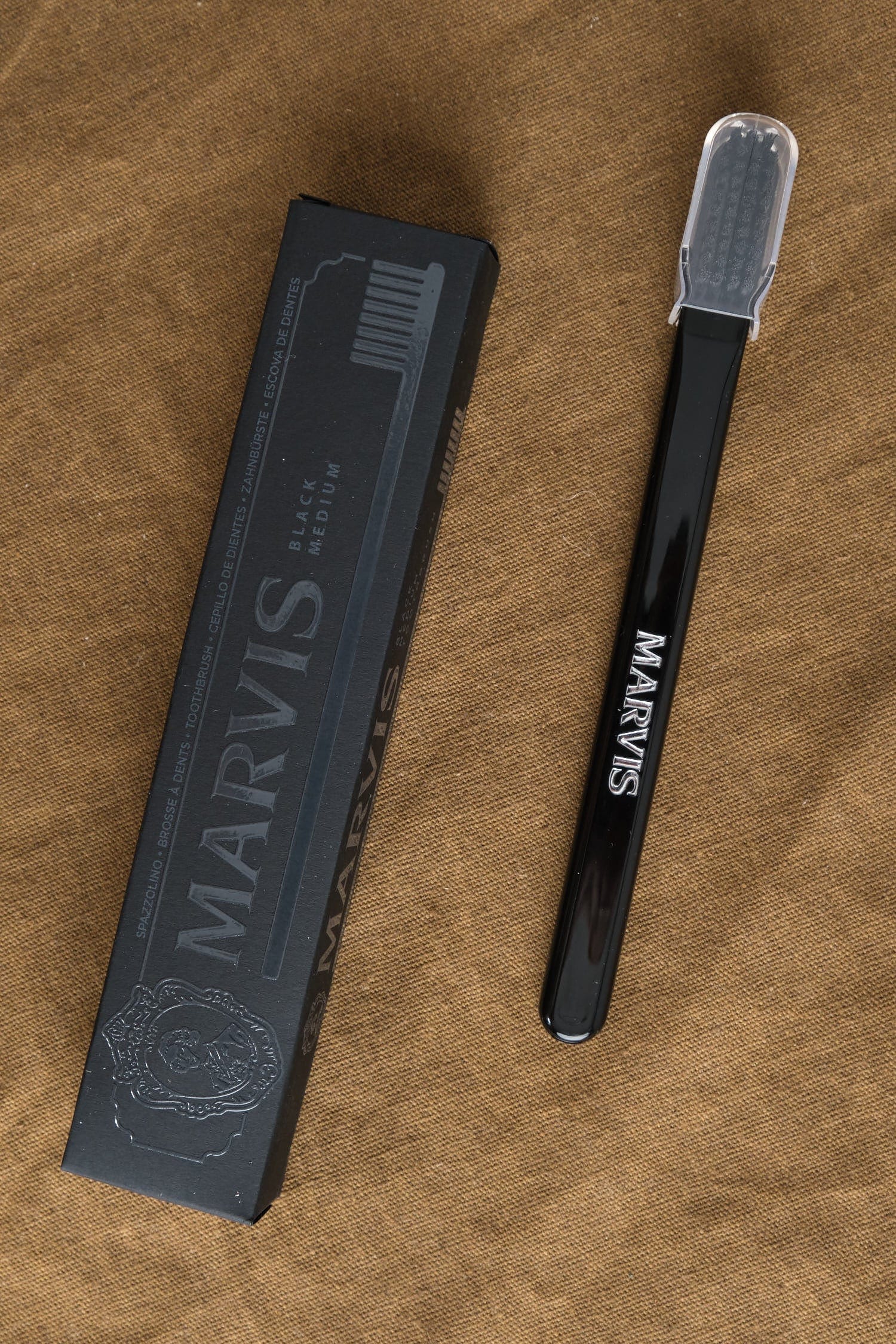 Marvis Beauty Grooming Marvis Toothbrush in Black