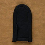 Mi Cocina Home Kitchen Trivets Pan Handle Holder Black Denim / 5.5" L X 3" W