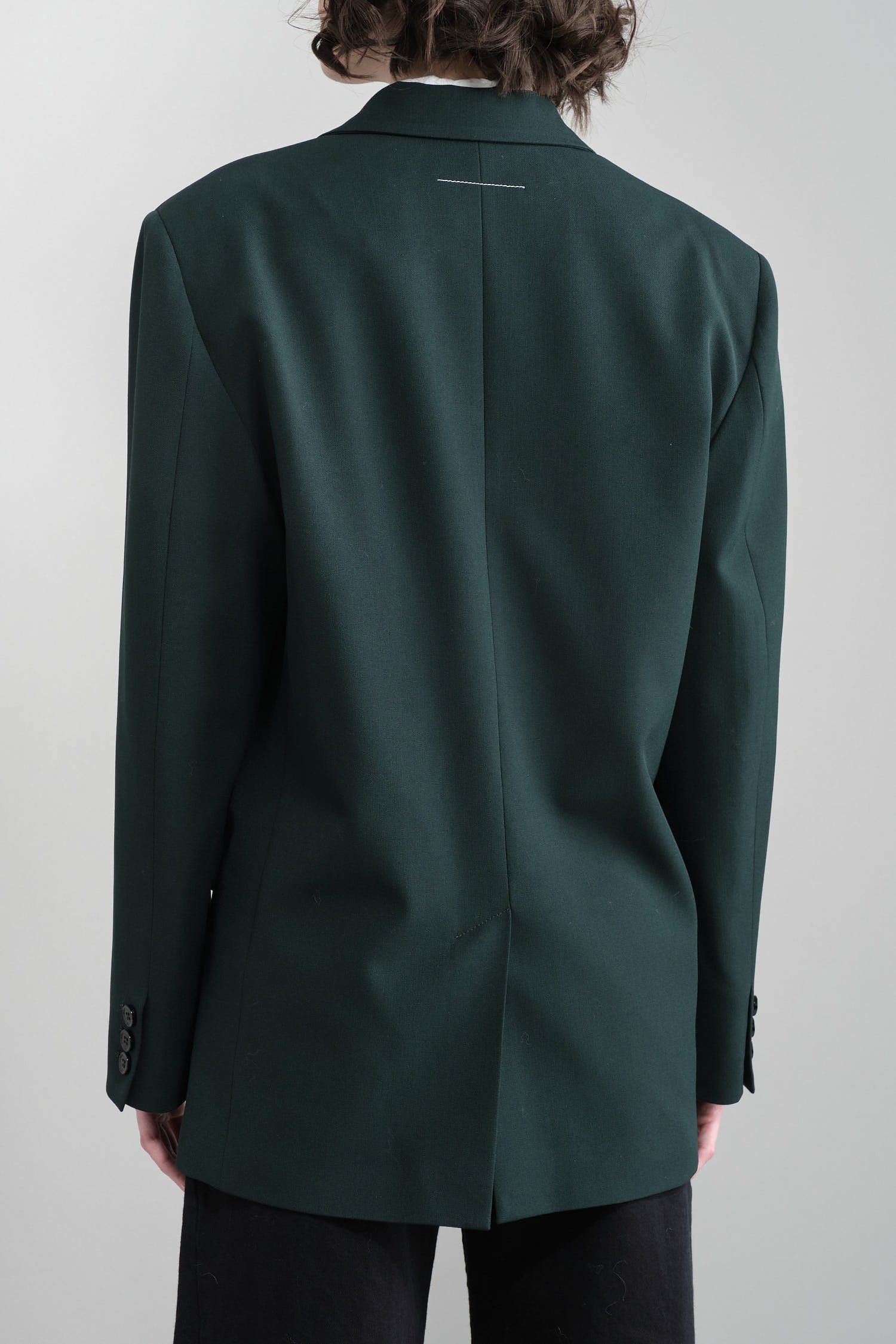 Back of Button Blazer