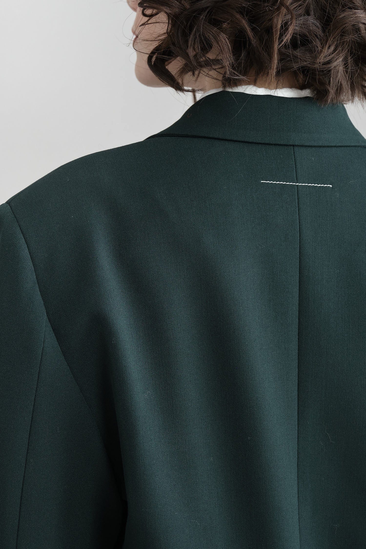 Back detailing on Button Blazer