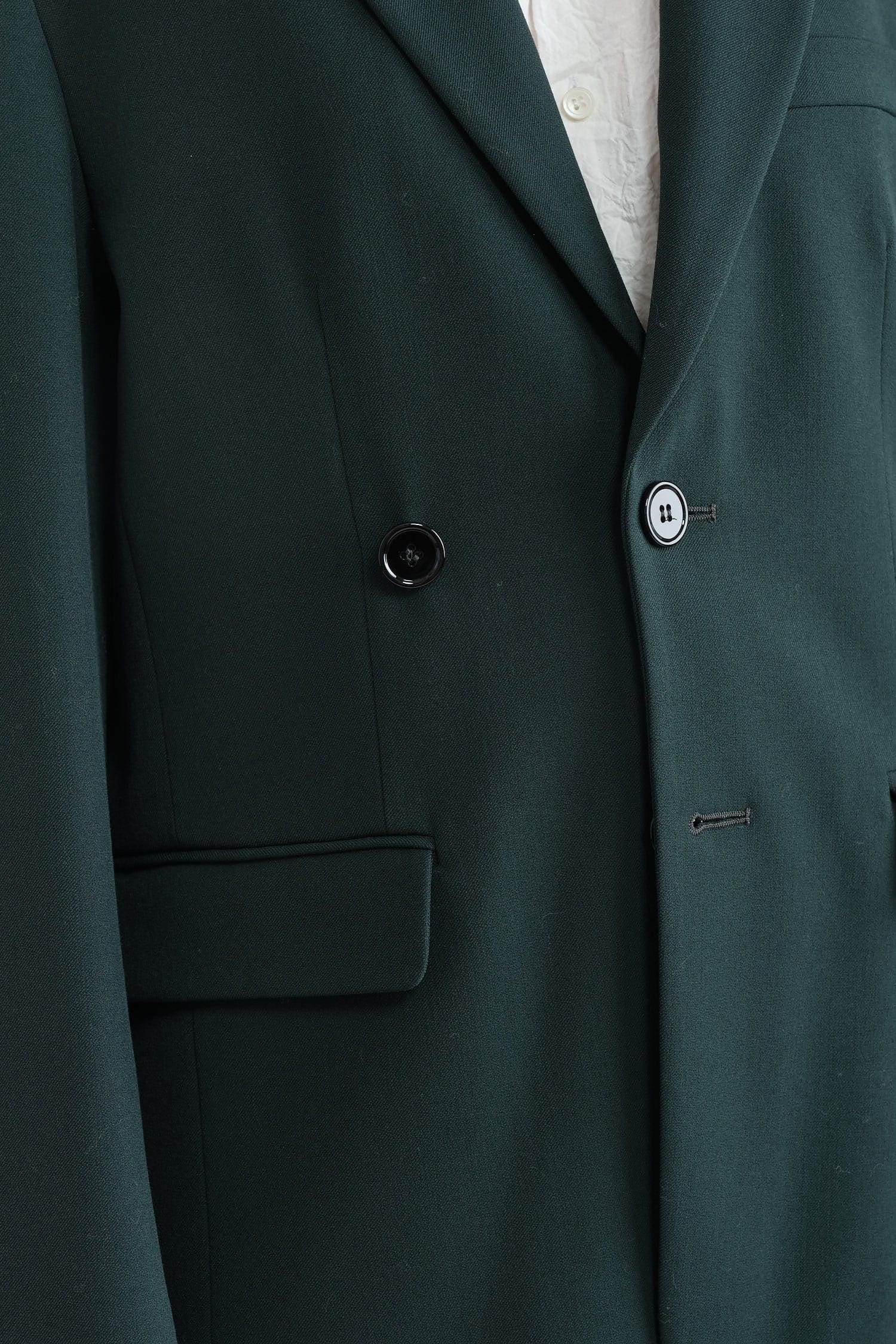 Front detailing on Button Blazer