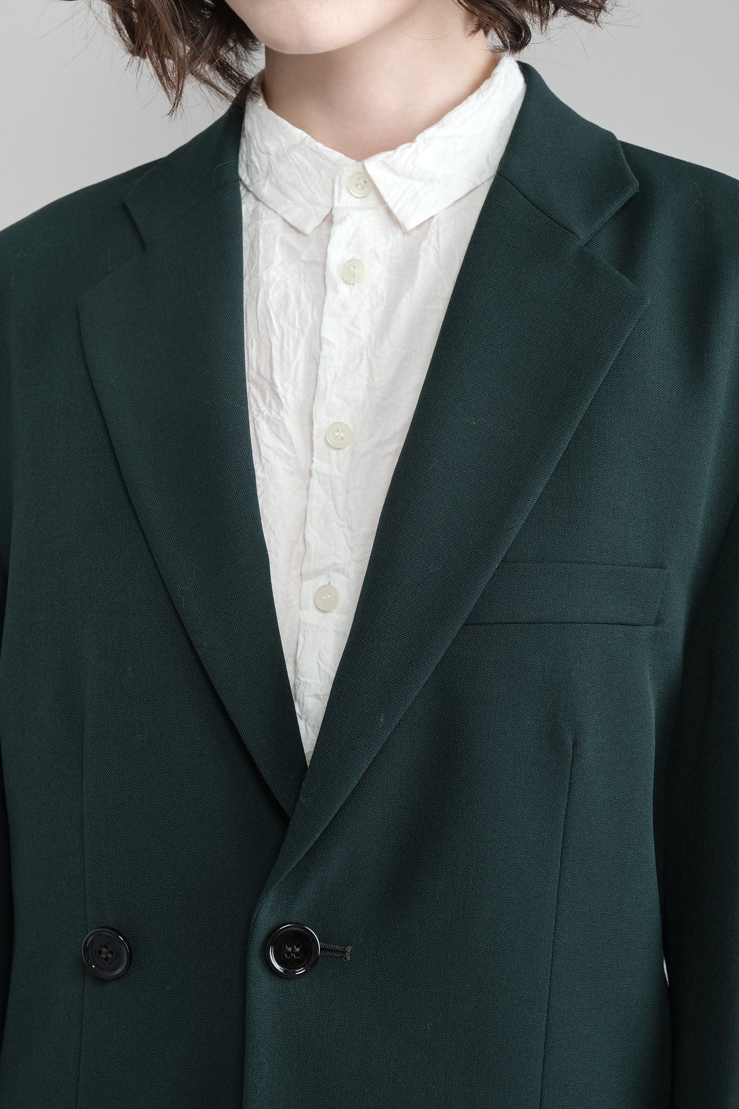 Lapel on Button Blazer
