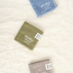 Kontex Home Bath Textiles Moku Light Washcloth in Green Green / 11" L X 11" W