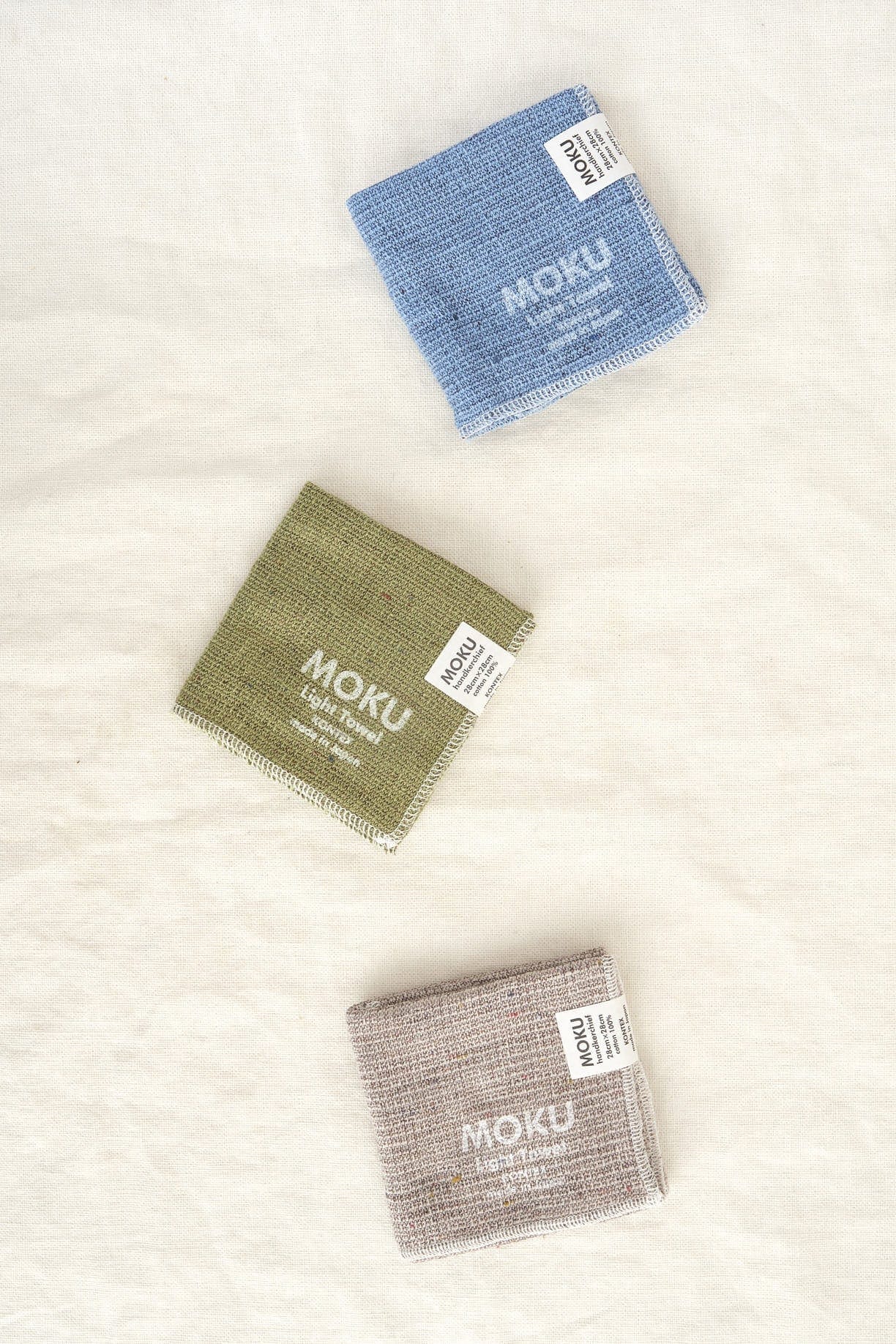 Kontex Home Bath Textiles Moku Light Washcloth in Green Green / 11" L X 11" W