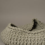 Neo Home Baskets XLarge Classico Basket in Ecru Ecru / 12" H x 27.5" D