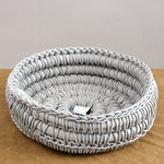 Neo Home Baskets N26 NIDO Basket Pearl Grey / 14" D X 5" H