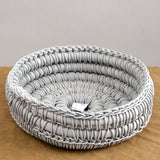 Neo Home Baskets N26 NIDO Basket Pearl Grey / 14" D X 5" H