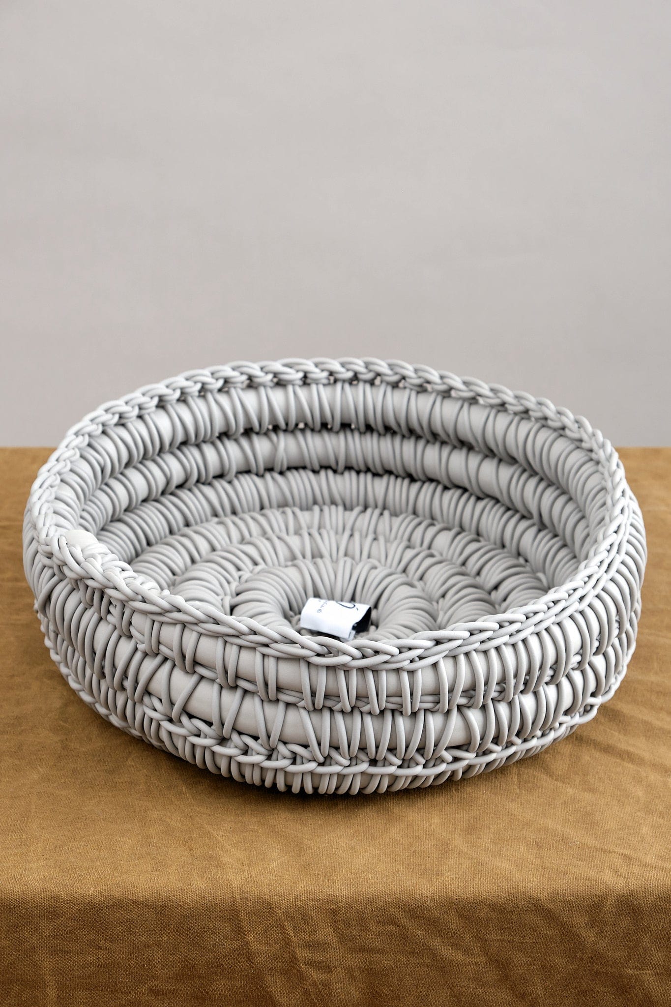 Neo Home Baskets N26 NIDO Basket Pearl Grey / 14" D X 5" H