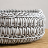 Neo Home Baskets N26 NIDO Basket Pearl Grey / 14" D X 5" H