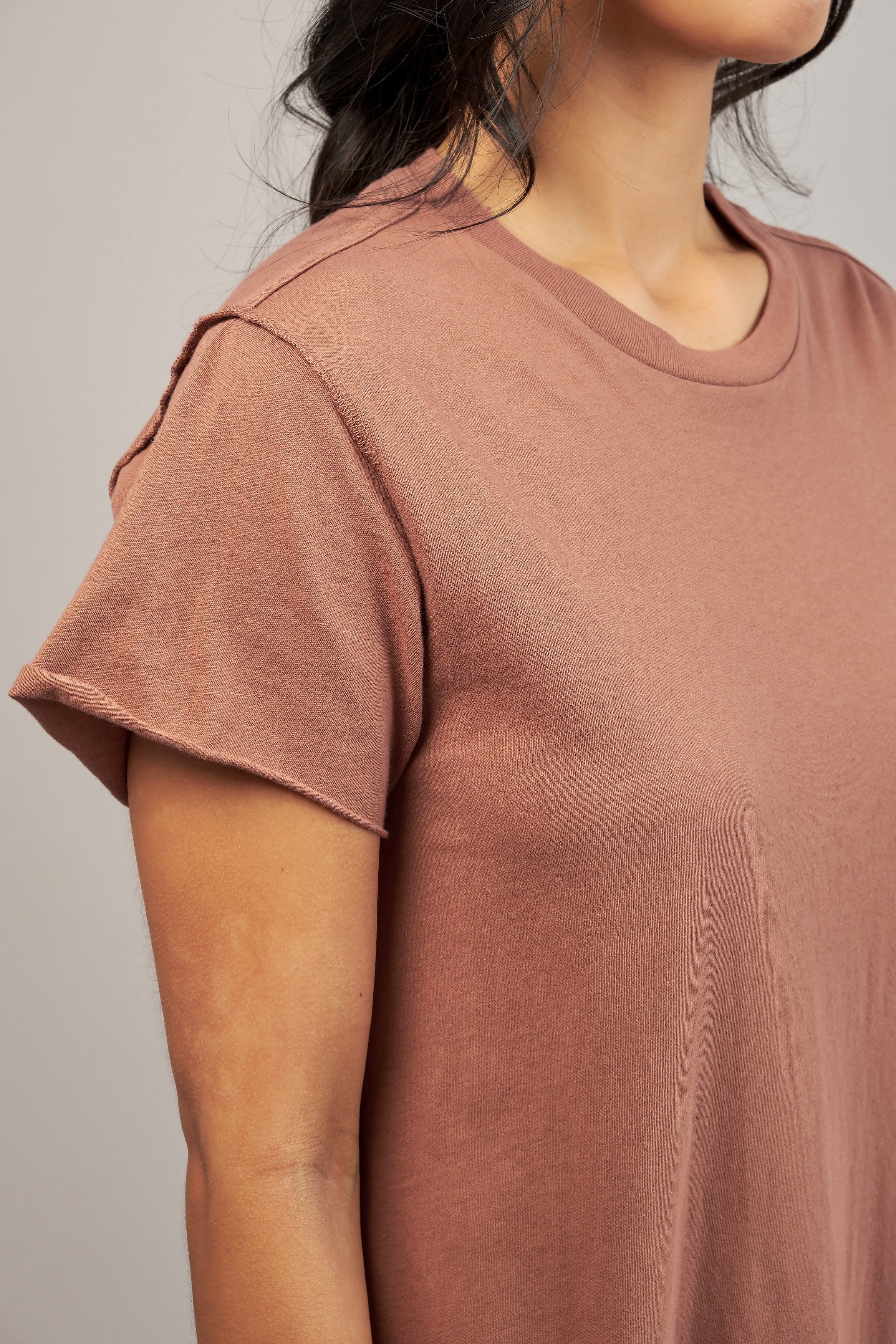 Sleeve on NSF Ashanti Asymmetrical Dress