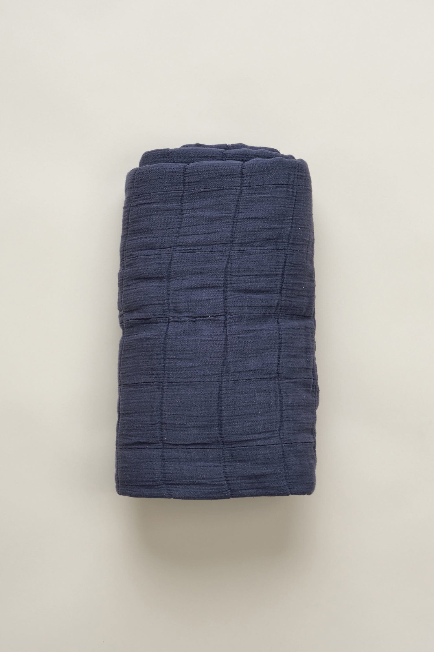 OONA Home Bedding Plaid Bed Covers Dark Blue / 49" L X 63" W