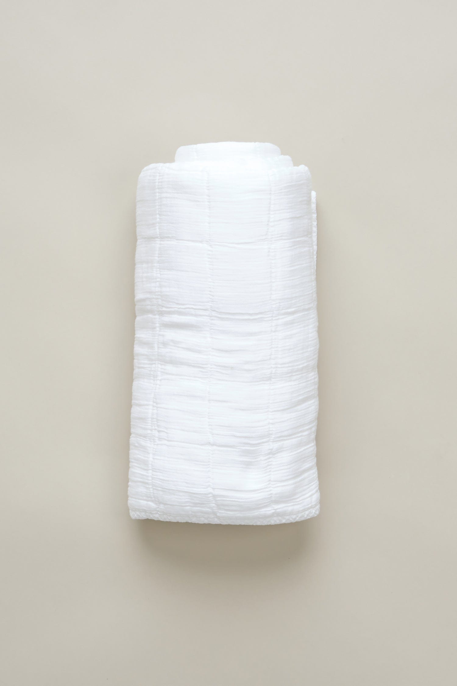OONA Home Bedding Plaid Bed Covers White / 49" L X 63" W