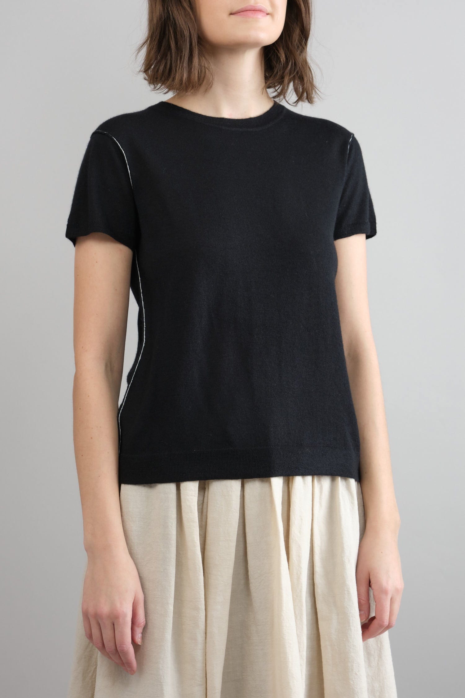 Crew Tee in Black