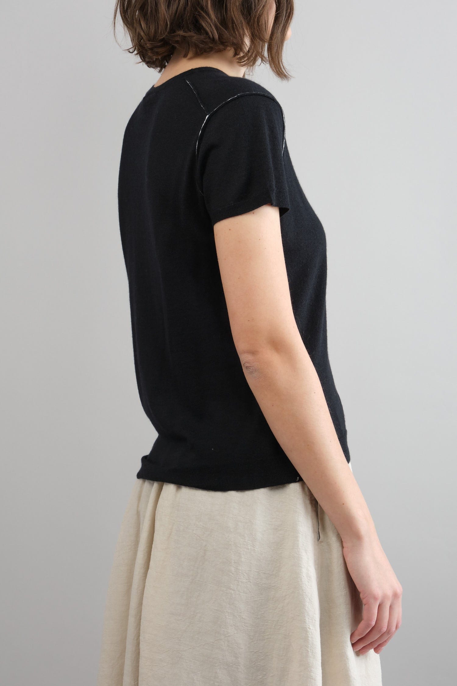 Crew Tee in Black