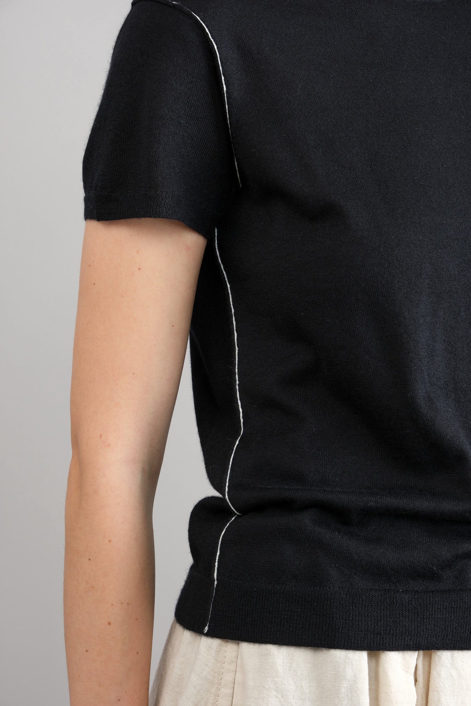 Crew Tee in Black