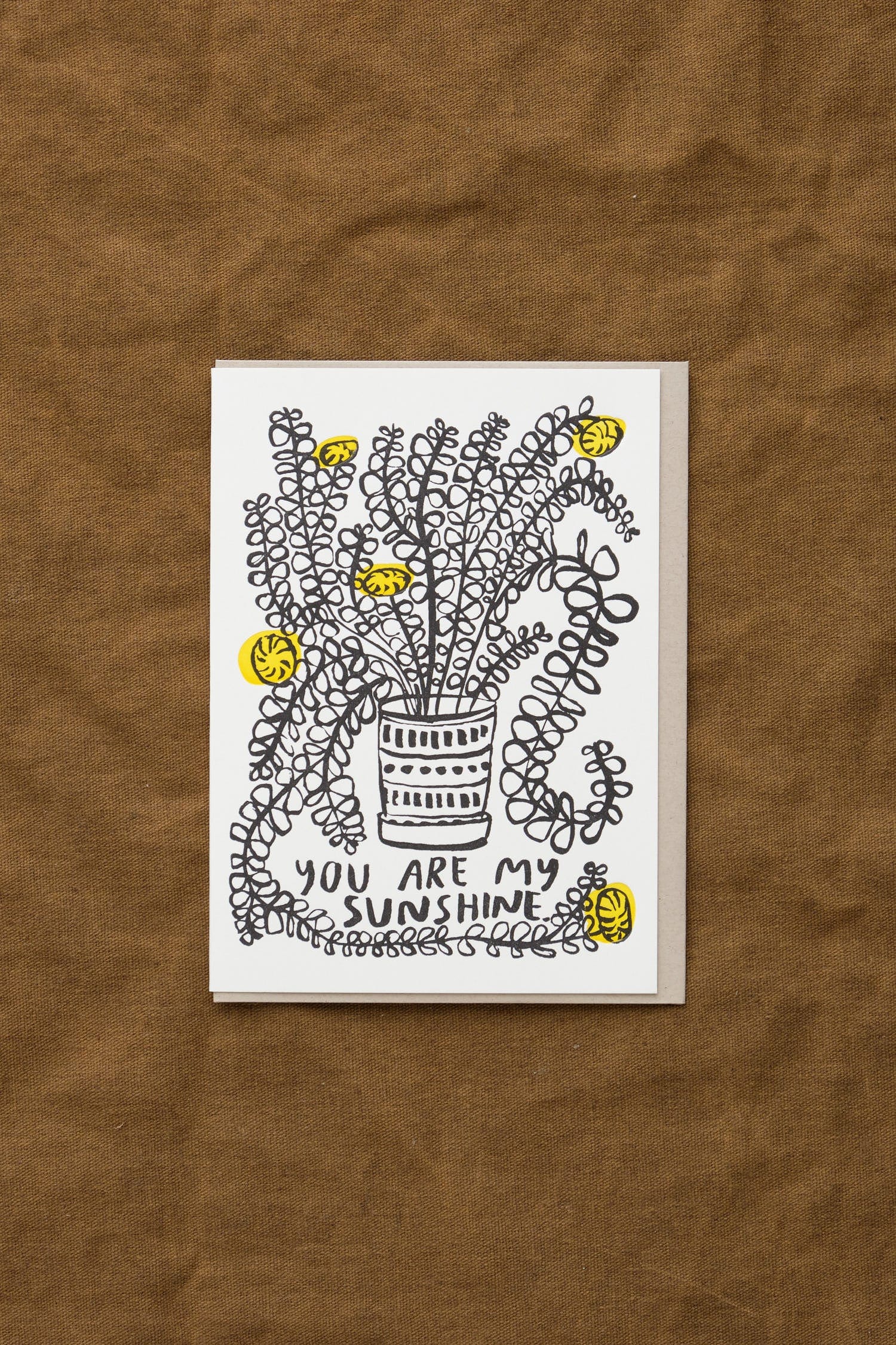 You Are My Sunshine Card