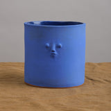 Rami Kim Studio Home Planters Mini Face Planter in Blue Blue