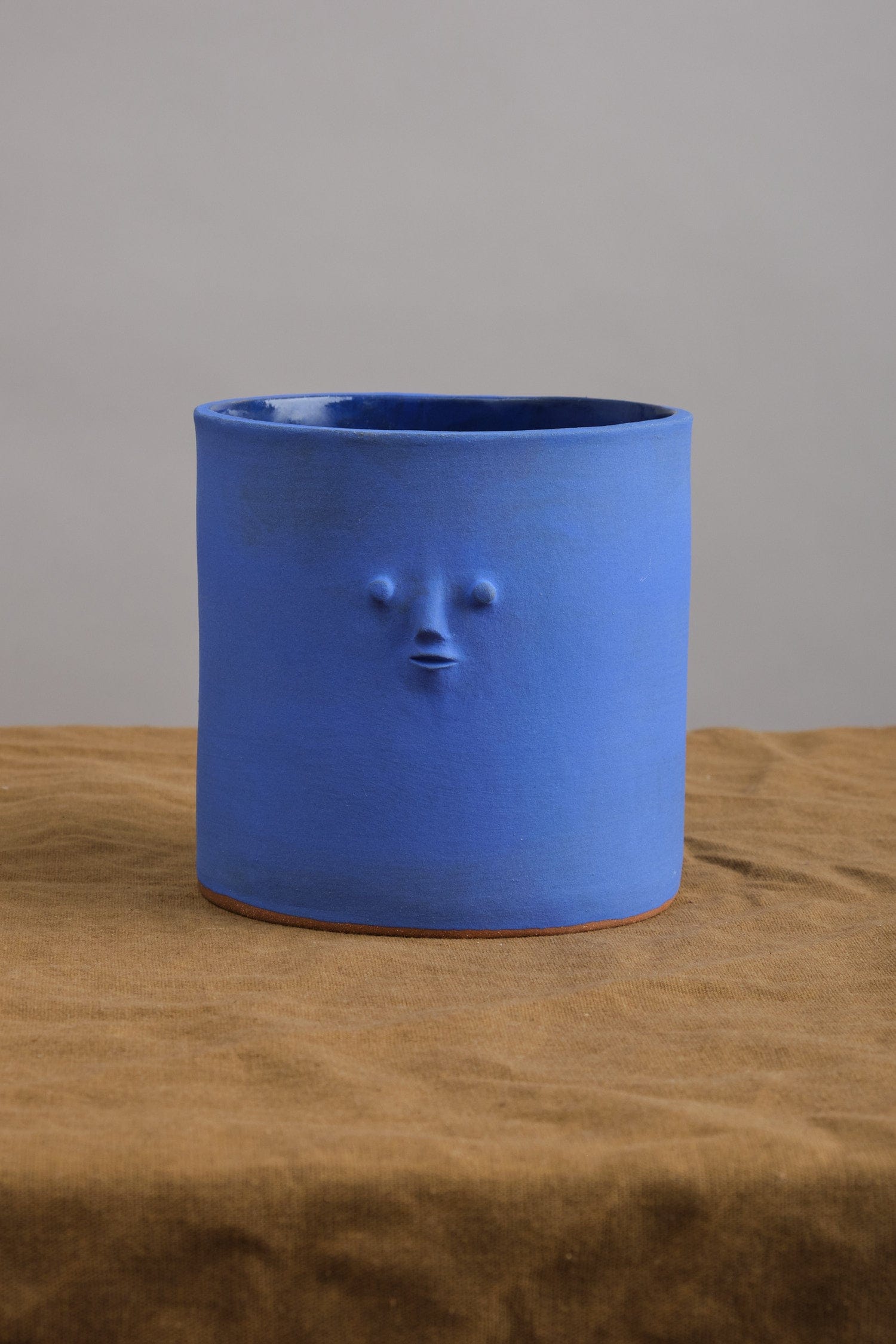 Rami Kim Studio Home Planters Mini Face Planter in Blue Blue